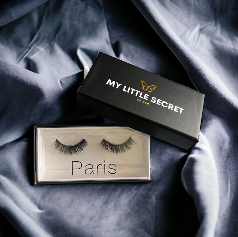 Paris Lashes | Soft Glam Faux Mink Lashes for Everyday Elegance – My Little Secret