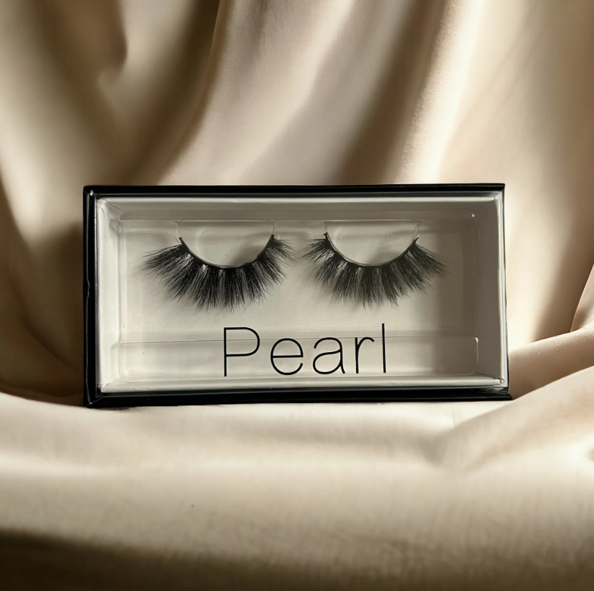 Pearl Lashes | Bold Voluminous Faux Mink Lashes for Glamorous Looks | My Little Secret