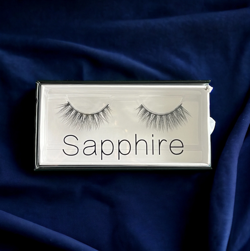 Sapphire Lashes | Lightweight Faux Mink Lashes for Effortless Glam | My Little Secret